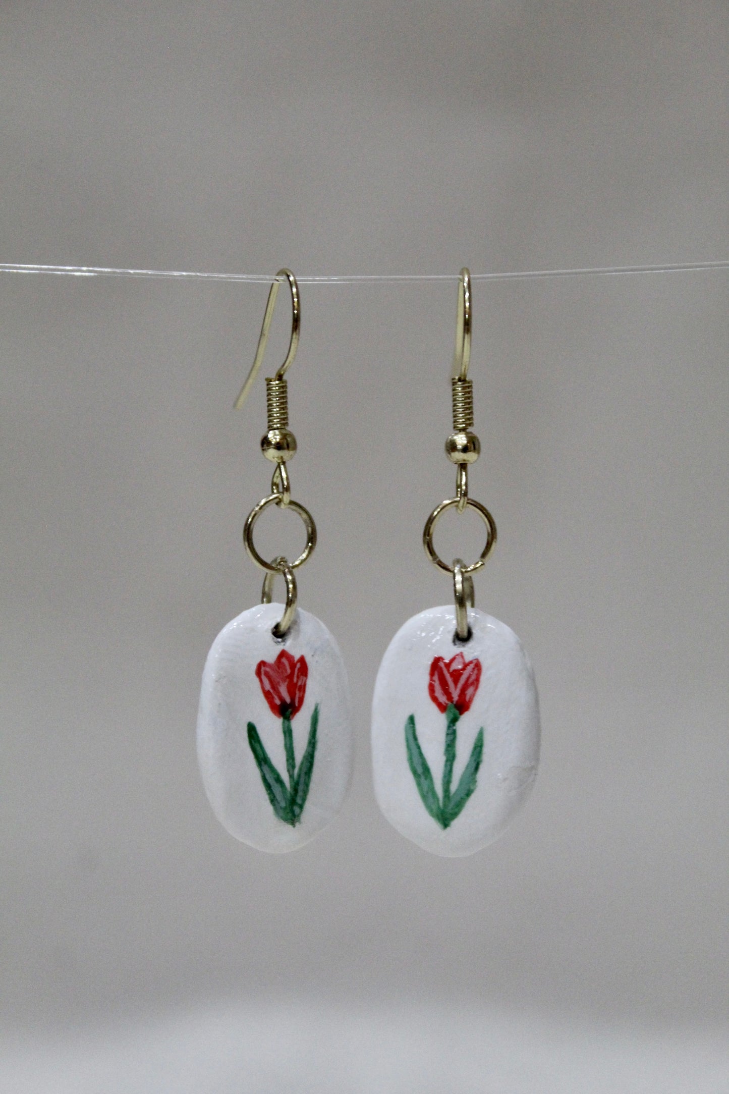 Boucles d'oreilles Tulipe
